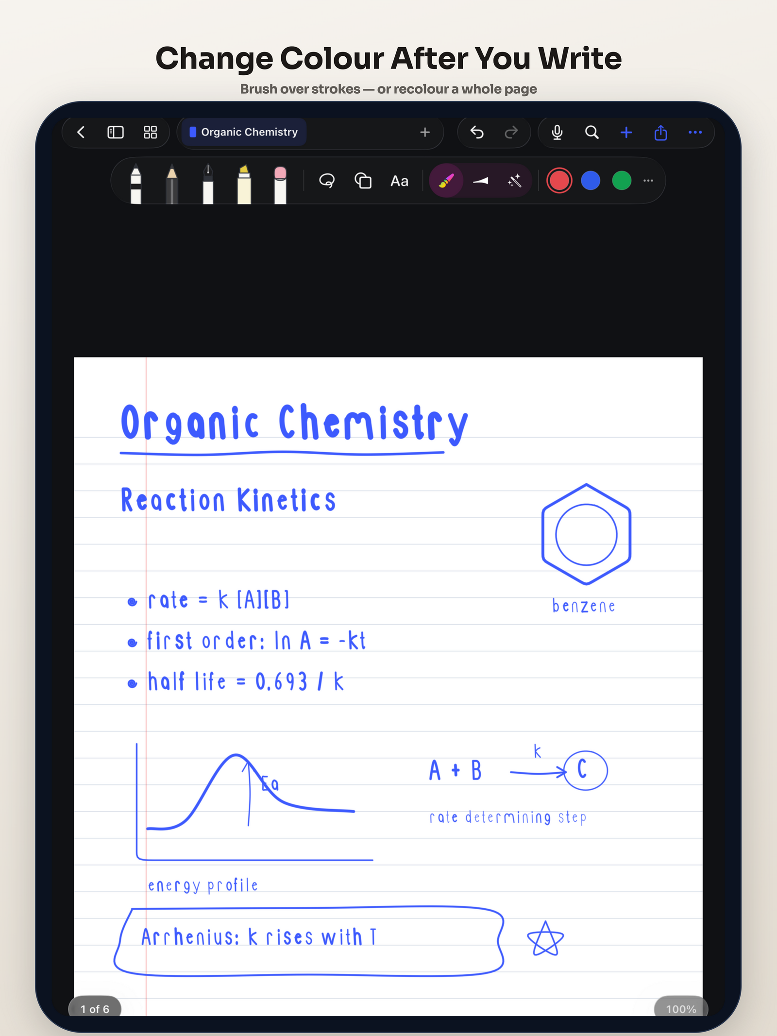 Color Changer on iPad